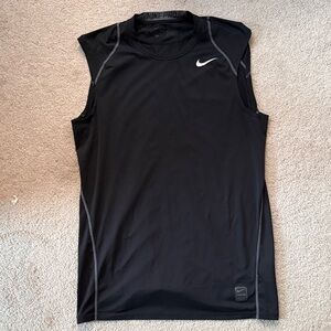 Nike Black Sleeveless Athletic Top